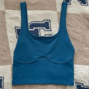 Abercrombie & Fitch Blue Tank Top